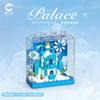 Senbao 611050 Caja de Música de Té de Flores Juguete de Ensamblaje Infantil Compatible con Bloques de Construcción de Juguete de Alta Calidad Regalo de Flores Venta al por Mayor