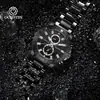 Reloj Augusten para Hombre de Marca Original, Reloj de Cuarzo Multifuncional, Correa de Acero Inoxidable, Reloj de Pulsera Resistente al Agua, Disponible para Dropshipping
