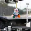 Nuevo Colgante Decorativo Plano de Acrílico para Coche Colgante de Espejo Retrovisor para Coche