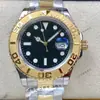 Rolex 126622 Gris Luminoso Calendario Correa de Caucho 40mm Automático Mecánico Reloj de Lujo para Hombre