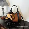 Moda Japonesa Coreana Camurça Toque de Luxo Grande Capacidade Outono 2026 Novo Bolsa Saco de Ombro Único de Mão Transversal
