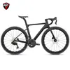 Bicicleta de Carretera de Fibra de Carbono con Frenos de Disco Zhuite R15Pro 24 Cambios Electrónicos Inalámbricos Bicicleta de Carretera de Competición 700C
