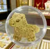 Adesivo de Celular Modelo Novo Ano do Cavalo Ouro Puro 999 com Base Adesiva, Contém 2mg de Ouro, Presente de Ano Novo, Direto da Fábrica