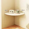 Estante de Pared, Estante Triangular, Estante de Almacenamiento Encima del Escritorio, Organizador para Libros y Papelería, Solución para Ahorrar Espacio