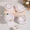 Suporte de Exibição para Pulseiras e Joias para Joias, Jade, Esmeralda, Joias Orgânicas Transparentes em Acrílico e Suporte de Exibição para Pulseiras