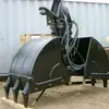 Cubo con Forma de Concha para Dragado de Ríos, Cubo Multifuncional de Tipo Apertura-Cierre para Recoger Arena, Cubo para Descarga de Carbón
