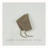Gorro de bebé bonito y puntiagudo, otoño e invierno, gorro de lana de punto para bebés de 0 a 1 años, gorro cálido con protección para los oídos para niños y niñas.