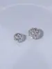 Pulseira DIY de Cristal de Alta Retenção de Cor Acessórios de Contas Cilíndricas Pulseira de Contas Redondas Banhadas a Cobre Ouro K Joias DIY Acessórios com Zircônia Microincrustada