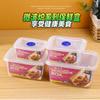 Nuevo Set de Productos de Contenedores Universales para Almacenamiento de Alimentos para Uso en Caliente y Frío, Rectangulares, Resistentes a Altas Temperaturas, Aptos para Microondas (Perfil Bajo), Apto para uso en microondas
