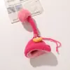 Estilo Doce e Menina Chapéu de Lã Tricotado com Flor e Pom-Pom Acessórios DIY Roupas para Vestir Bonecas Acessórios