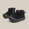 Botas de Nieve Jingqi para Niños Invierno Nuevas para Hombre y Mujer Botines de Algodón para Bebé Forrados de Felpa Cálidos Zapatos Grandes de Algodón Botines Cortos Engrosados para Niños