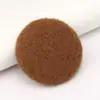 Atacado de Fábrica Botões Decorativos Coloridos de Tecido Pelúcia Botões para Casaco de Caxemira Suéter Jaqueta Vento Bolsa Botões de Tecido Prova de Amostra Personalização