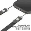 Funda para Teléfono Móvil Iphone17 Correa Cruzada Ajustable Colgante Multifuncional para Cuello para Uso en Exteriores