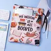 Bolsa para Libros Bolsa de Almacenamiento Portátil Cubierta Personalizada para Libros Cubierta Protectora Entusiastas de la Lectura de Libros Bolsa de Almacenamiento Impresa