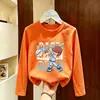 Camiseta base de algodón para niños, ropa infantil para primavera y otoño, nuevo modelo 2026, top de primavera y otoño para niños, camiseta de manga larga para niños