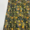 Tela de Brocado Estampado Brillante de Rayón Muye Huanghua, Tela Floral para Vestidos y Cárdigans, Tela para Ropa de Mujer Estilo Chino en Stock