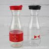 Botella de plástico PET transparente redonda para alimentos, 1000 ml, para frutas, té, leche, tarro de plástico, tarro de agua para té de PET