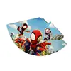 Sombrero de Papel con Tema de Dibujos Animados para Fiesta de Cumpleaños, Sombrero Triangular, Sombrero para Pastel de Cumpleaños Infantil, Sombrero Puntiagudo Decorativo para Fiesta de Adultos