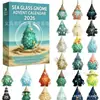 Novo Calendário de Aventura Gnomo de Vidro do Mar 2D Transfronteiriço 2026 Caixa Surpresa Decoração de Natal Presente de Natal