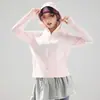 Roupas Populares Transfronteiriças de Nylon Seda de Gelo com Proteção Solar para Mulheres, Jaqueta de Proteção Solar para Uso Externo no Verão, Roupas Respiráveis Anti-UV com Proteção Solar para Homens