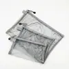 Bolsa de archivo de malla para oficina A4 de nailon transparente transpirable bolsa de información estuche transparente para lápices carpeta bolsa de almacenamiento para artículos varios
