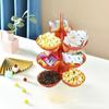 Atacado do Fabricante Mesa de Centro para Sala de Estar Doméstica Popular Ins de Aparência Elegante Prato de Lanches Doces Ktv Prato de Frutas Rotativo