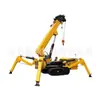 Guindaste Aranha Autopropelido para Trabalho em Altura em Espaços Estreitos, Guindaste Universal Controlado Remotamente, Guindaste de Engenharia Óleo-Elétrico