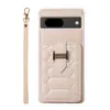 Al por mayor para Google 7PRO funda de billetera vertical pixel6A almacenamiento de tarjetas funda protectora para mujer