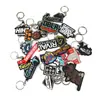 Chaveiro de Cola Transfronteiriça Cola de PVC Cola Macia Chaveiro Personalizado Boneco Estéreo Pingente Acessórios de Joia Fabricante Atacado