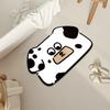 Felpudo de Barro de Diatomeas con Dibujos de Animales Lindos Transfronterizo para Baño, Absorbente de Agua, Secado Rápido, Antideslizante, Fácil de Cuidar
