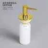 Garrafa de sabonete líquido espumante de aço inoxidável cabeça de pressão bico cabeça da bomba garrafa de loção cabeça de spray bomba de pressão pressionador