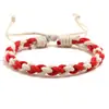 Novas Pulseiras Coloridas de Casal Punk, Pulseiras Trançadas Artesanais Estilo Étnico, Acessórios de Mão Simples Estilo Coreano Fresco para Estudantes