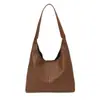 Bolsa Tote de Ombro Moderna Personalizada Novo Estilo Outono 2025 Casual Nicho Feminina Grande Capacidade