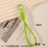 Nuevo Lanyard Trenzado Hecho a Mano para Teléfono Móvil de Colorblock con Nudo Llavero para Taza de Agua Cuerda de Mano Lanyard para Muñeca Desmontable