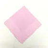 Lenço de algodão feminino 43cm cor clara monocromática lenço grande de cetim spot de fábrica pintura graffiti pode adicionar LOGOTIPO