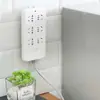 Estante para Router sin Taladro Clip Adhesivo Soporte para Regleta Gancho Adhesivo de Fijación Rápida Gancho Adhesivo sin Marcas Gancho y Bucle