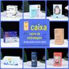 Caixa de presente embalagem externa personalizada caixa vazia de cartão branco Caixa de embalagem de chá de papel Kraft logotipo impresso em relevo Embalagem Universal