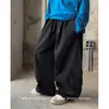 Roupas infantis, calças infantis, calças casuais de trabalho para meninos, estilo primavera/outono, novas calças largas estilo coreano 2026 para crianças maiores, coleção de outono