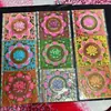 Serie Loto Sagrado de Nueve Colores 21*19 Papel Dorado con Estampado Dorado e Impresión a Color, Papel de Origami Hecho a Mano, Papel Moneda para Quemar, Cabeza de Perro Dorada