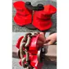 Protector de esquina para cable de acero aleado con imanes potentes, protector de esquina para cadena de eslinga de elevación industrial, equipo de protección resistente al desgaste y a los cortes