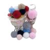 Ventas Directas de Fábrica Bola de Piel de Visón de Imitación de 3Cm6Cm Hecha a Mano DIY Ropa Almohada Manta Bolso Sombrero Accesorios Decorativos
