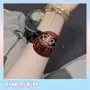 Buena Suerte Daruma Colorido Pegatina para Tatuaje de Brazo Duradera Fabricante Original Resistente al Sudor Súper Realista Flor Pequeña Brazo Temporal Impermeable
