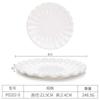 Prato de melamina atacado imitação de porcelana louça de restaurante prato de plástico prato quadrado para cozinhar hotel prato frio acessórios para hot pot