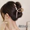 Pinza para el Cabello Grande Versátil de Lujo Ligero de Gama Alta para Mujeres, Pasador Exquisito de Nicho, Pinza de Tiburón Estable y Voluminosa Accesorio para el Cabello
