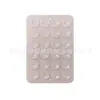 Conjunto de 24 peças de suportes adesivos universais para celular, com ventosas de silicone quadradas, multifuncionais e antiderrapantes, sem necessidade de furos, prontos para uso pelo fabricante.