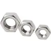 Tuerca hexagonal de acero inoxidable 201 tuerca de acero inoxidable tuerca al por mayor tuerca hexagonal M3-M30
