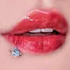 Planeta em Forma de Coração Liga de Cobre Titânio Aço Titânio Zircônio Aço Titânio Incrustado com Pedras Piercing Labial Piercing de Osso da Orelha Atacado Transfronteiriço Joias para Piercing