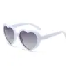 Jamie 5117 Estilo Diseñador Gafas Personalizadas Soñadoras Lindo Corazón de Durazno Gafas de Sol Transfronterizas Gafas de Sol Polarizadas en Forma de Corazón para Mujer