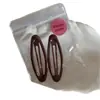 Serie de Colores Café Té con Leche Pinza para Flequillo Cabello Suelto de la Frente Pinza de Gota de Agua Linda Versátil Pinza Lateral Accesorios para el Cabello Nuevo Estilo para Mujeres