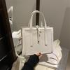 Bolso Tote Grande de Moda y Tendencia para el Trabajo y los Viajes Diarios, Nuevo Estilo Coreano Verano 2026 Bolso de Hombro y Cruzado